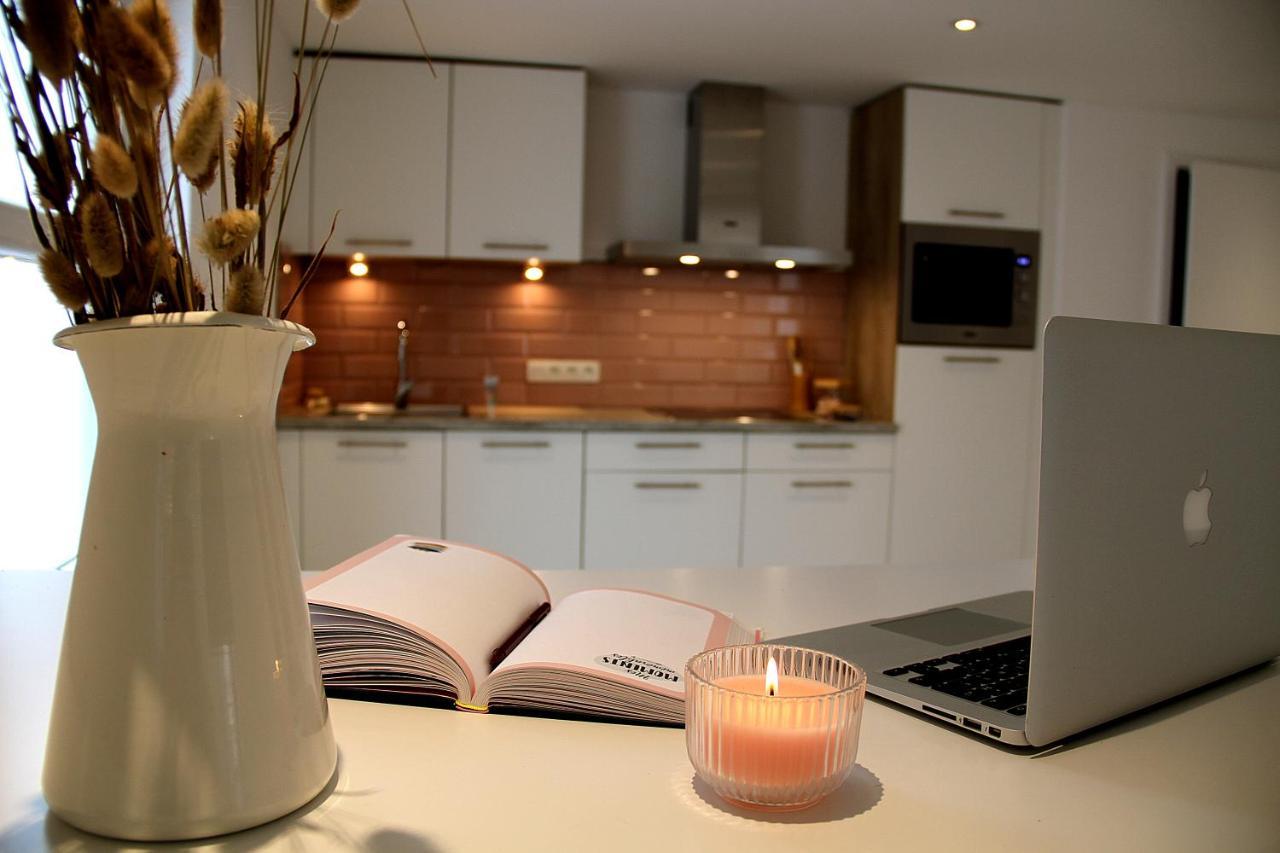 Appartement Blanc Cocooning Sprimont Exterior foto